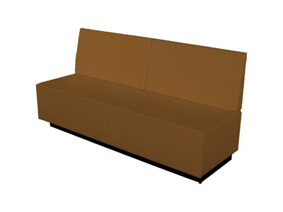 Loungebank Saragossa mit oder ohne Lehne